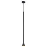 3884/1B HIGHTECH ODL20 477 черный/металл Подвесной светильник LED GU10 7W 220V PIPA