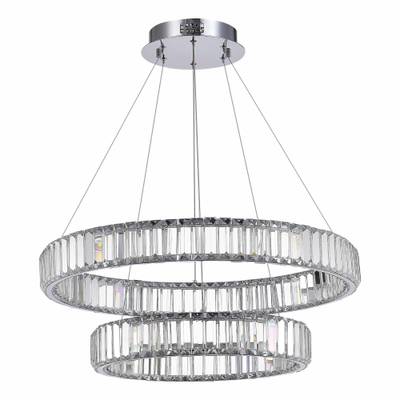 SL1622.103.02 Люстра подвесная ST-Luce Хром/Прозрачный LED 1*70W 4000K
