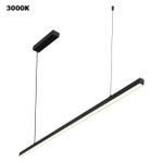 359442 OVER NT24 338 черный Светильник подвесной диммир. со сменой цв.темпер. (пульт ДУ/прилож. Smart Life) IP20 LED 48W 85-265V 3000-6000К SOTTO