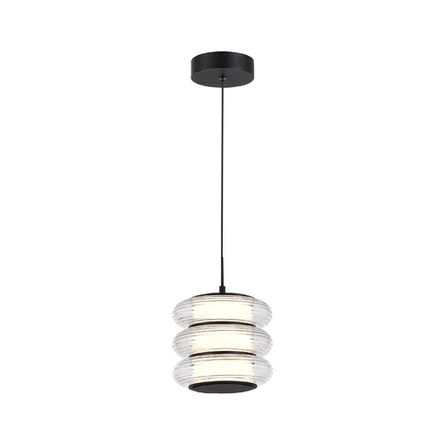 SL6239.403.03 Светильник подвесной ST-Luce черный/прозрачный LED 1*16W 3000K