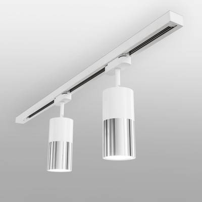 Basic System Трековый светильник 6W 4200K Avantag Белый матовый/хром LTB27