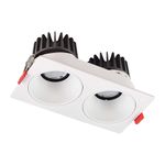 ST052.508.02 Встраиваемый корпус для светодиодного модуля серии ST850, ST851 ST-Luce Белый