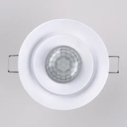 Инфракрасный датчик движения  8m 2,2-4m 1200W IP20 360° SNS-M-12 белый