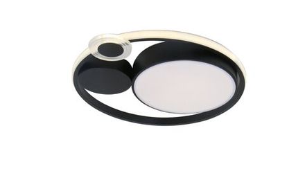 Потолочный светильник Arte Lamp STOCKHOLM A2690PL-1BK, 1хLED