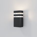 Настенный светильник (бра) Unter den Linden E27х1, IP54, O578WL-01B. TM Maytoni