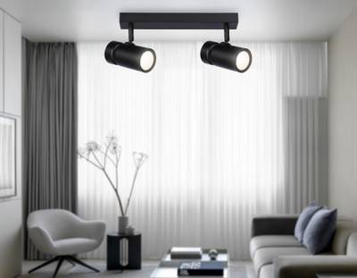 Светильник накладной TA13178/2 BK черный GU10/2 max 12W 295*60*130
