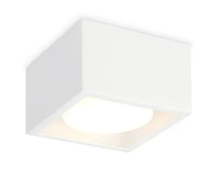 Светильник накладной TN70825 WH белый GX53 max 12W 100*100*60