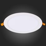 ST209.548.18 Св-к встр. Белый LED 1*18W 4000K 1 350Lm Ra80 110° IP20 D225xH8 90-265V