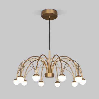 Подвесной светодиодный светильник 90030/10 LED золото