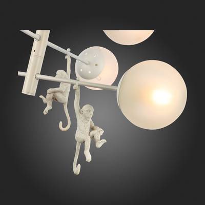 SLE115103-06 Люстра потолочная Белый/Белый E14 6*60W