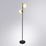 Торшер Arte Lamp ALCOR A2224PN-2BK, 2хE14