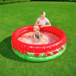 Бассейн круглый надувной 160*38 см, 508 л, Sweet Strawberry 51145 Bestway