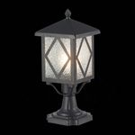 SL084.405.01 Светильник уличный наземный ST-Luce Черный/Черный, Прозрачный E27 1*60W