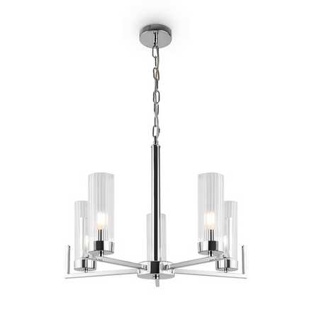 Подвесной светильник Adeline FR5214PL-05CH, E14х5. TM Maytoni