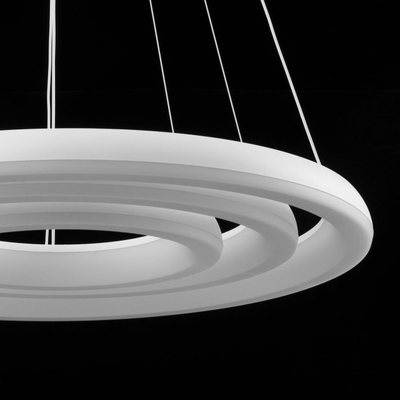 Citilux Юпитер Смарт CL730A150S Умная подвесная люстра Белая