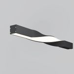 Радиусный профиль 35x35 Twist 180° черный, ALM-3535R-B-T-180°-0.5M. TM Maytoni