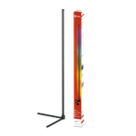 Светильник светодиодный ТСО 01Ч 12Вт RGB напольн. с пультом ДУ с адаптером черн. IN HOME 4690612049212