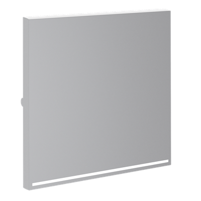 VLS000216 Клавиша для выключателя/переключателя одноклавишного с подсветкой, S70 (серый). (ТМ Maytoni)