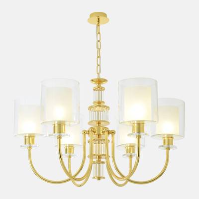 Люстра Crystal Lux ELENA SP6 GOLD 1621/306