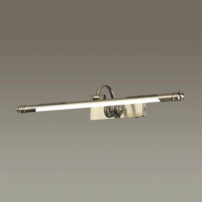 4915/8WL WALLI ODL22 699 бронзовый/металл/акрил Подсветка для картин с выкл. LED 8W 4000К 480Лм DEGA