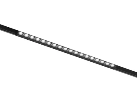 Светильник трековый светодиодный Magnetic standard 48V 20mm GL4505 BK черный IP20 18W 3CCT 3000-6000K SMART 24° 328*22*25