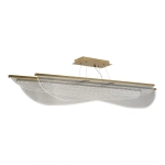 SL6509.223.01 Светильник подвесной ST-Luce Латунь/Прозрачный LED 1*60W 4000K