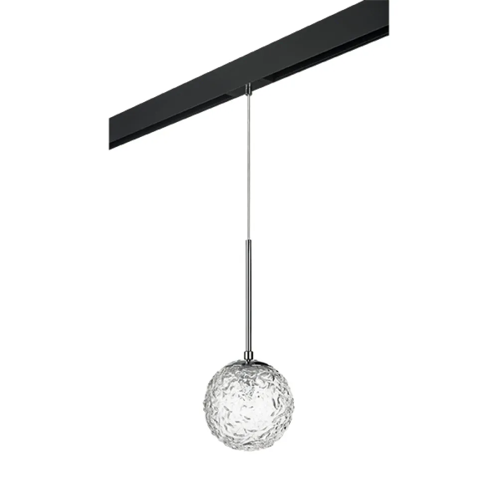 PRO815210 Светильник д/1-фазн трека BARI 1х40W G9 ХРОМ/ЧЕРНЫЙ (815210+595007) Lightstar