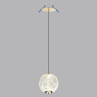 5008/5LA L-VISION ODL24 583 золотой/металл/акрил Подвес LED 5W 4000K 390лм CRYSTAL