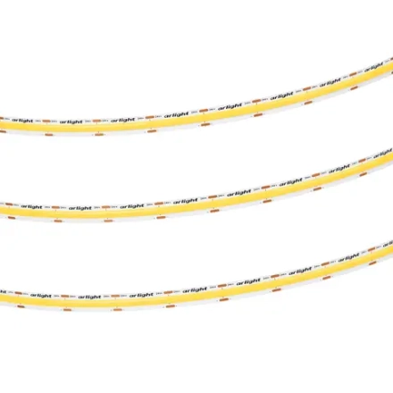 Лента COB-X576-10mm 24V Warm2400 (15 W/m, IP20, 5m) (Arlight, высок.эфф.150 лм/Вт)