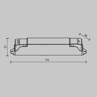 Контролллер 12-48VDC Push-dim AC230 TRIAC, 731001. TM Maytoni