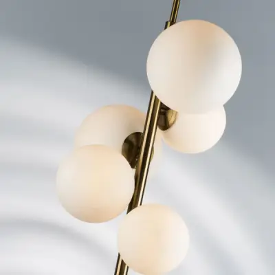 815053 Люстра CROCO 5х40W E14 ЛАТУНЬ Lightstar