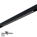 359932 PORT NT25 208 черный Трековый светильник с переключ. цв. темпер. IP20 LED 3000К\4000К\6000К 24W 90-240V VECTOR