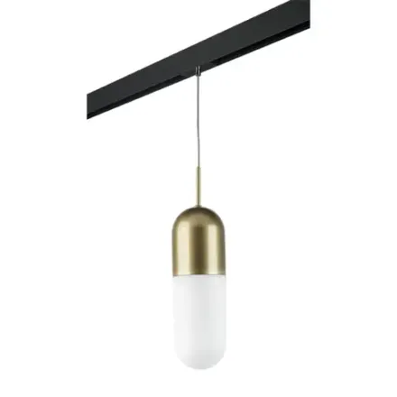 PRO690113 Светильник д/1-фазн трека RAMO 1х40W E27 ШАМПАНЬ/БЕЛЫЙ/ЧЕРНЫЙ (690113+595007) Lightstar