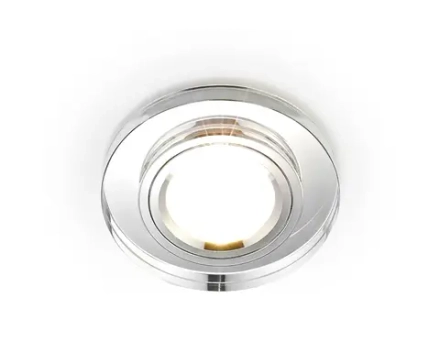 Встраиваемый потолочный точечный светильник 8060 CL хром MR16 D90 mm