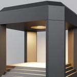 Ландшафтный светильник Королевская миля / Royal Mile 3000К 13Вт IP65, O019FL-L13GR3K. TM Maytoni