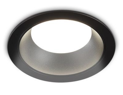 Светильник встраиваемый TN52333 SBK черный песок GX53 max 12W D115*25