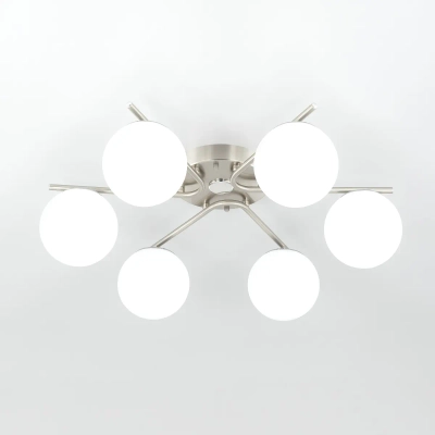 Citilux Адам Смарт CL228A161 RGB LED Умная люстра Матовый Хром