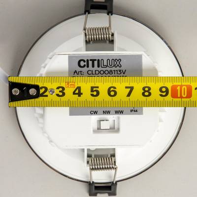 Citilux Акви CLD008113V LED Встраиваемый светильник Бронза