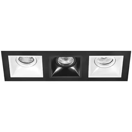 D537060706 Светильник DOMINO QUADRO МR16 (214537+214506+214507+214506)