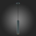 ST151.408.01 Встраиваемый  подвес Черный GU10 1*50W  IP20 D54xH290 220V Без ламп