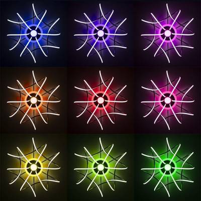 Citilux Джемини Смарт CL229A161E RGB Умная люстра Хром