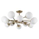 Потолочная люстра Arte Lamp MARCO A2703PL-12SG, 12хE14