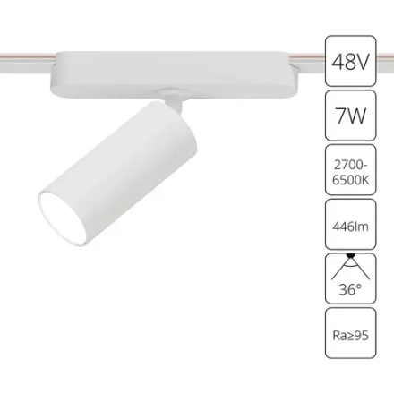 Магнитный трековый светильник Arte Lamp RAPID SMART A2956PL-1WH, 1хLED