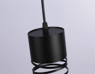 Светильник подвесной TN71109 BK черный GX53 max 12W D82*1135