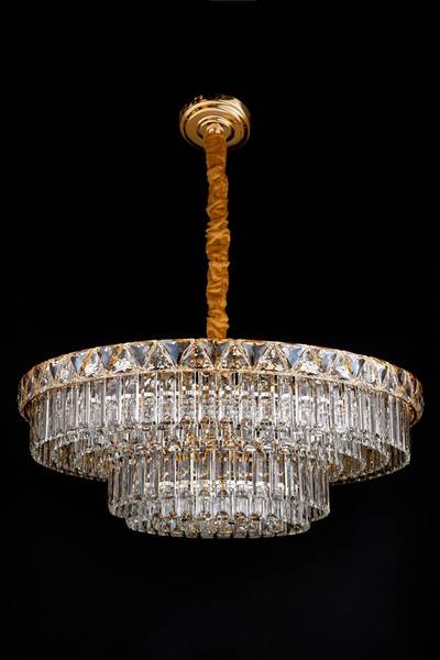 Люстра подвесная Normandie Gold FL1084-21P, E14х21