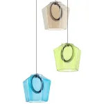 796139 Люстра CARAMELLO LED 3х6W 330LM КОФЕЙНЫЙ/МУЛЬТИКОЛОР 3000K Lightstar