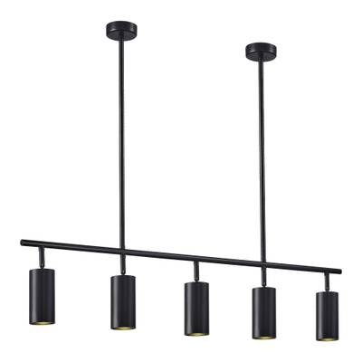 SL1206.403.05 Светильник подвесной ST-Luce Черный/Черный GU10 5*5W 4000K