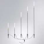 Грунтовый светильник Arte Lamp MUSTER A1083PA-5BK, 5хLED