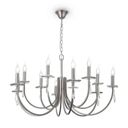 Люстра Forte FR1006PL-12N, E14х12. TM Maytoni