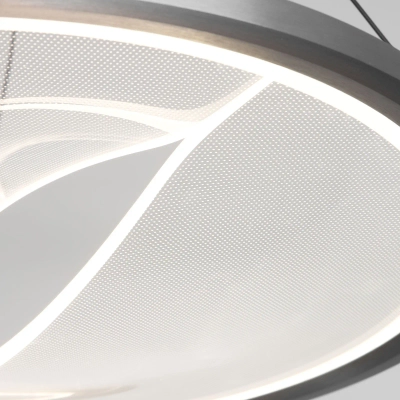 Подвесной светодиодный светильник 40026/1 LED серый, LED